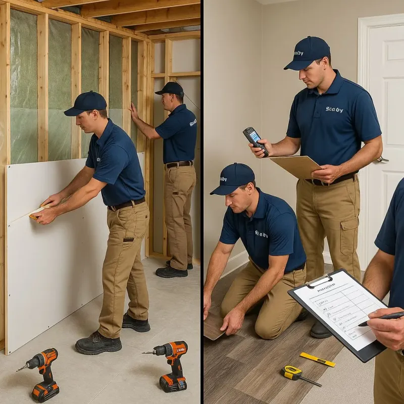 Repairs and Reconstruction process in Lewis County, ID